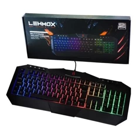 Teclado Gamer Led Rgb Anti Ghosting Lehmox Hyper Gt T Shopee Brasil