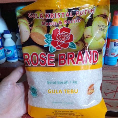 Jual Rose Brand Gula Pasir 1kg Shopee Indonesia