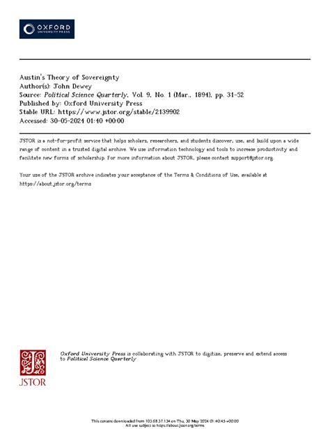 Austin Theory Of Sovereignty 9