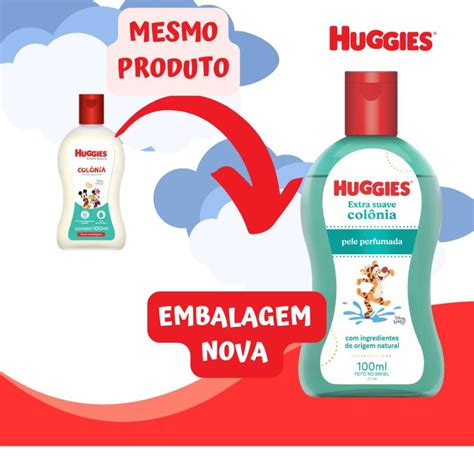 Colônia Huggies Extra Suave Para Bebê 100ml PanVel Farmácias