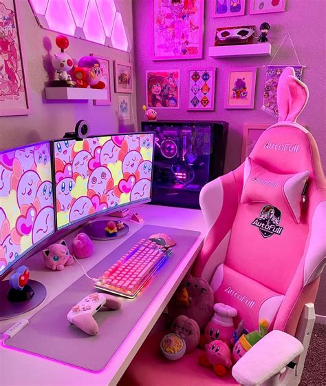 Instagram | Gamer room, Room setup, Video game room design