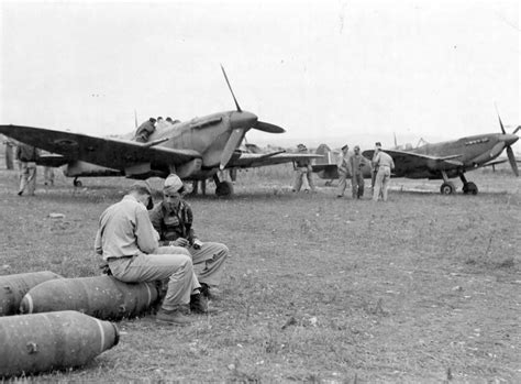 Asisbiz Spitfire V And Ix In Southern France Web Supermarine