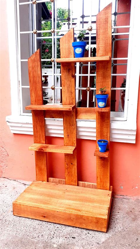 Decora Tu Casa🤩 Soportes De Madera Para Plantas Jardineras De Madera