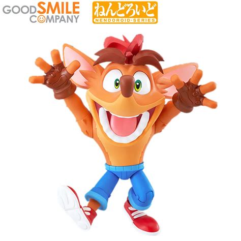 Anime Figura Brinquedos De Bom Sorriso Gsc Crash Bandicoot Hora De