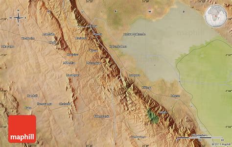 Satellite Map of Zimba