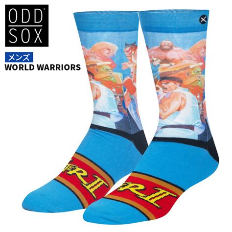 Odd Sox World Warriors Crew Socks