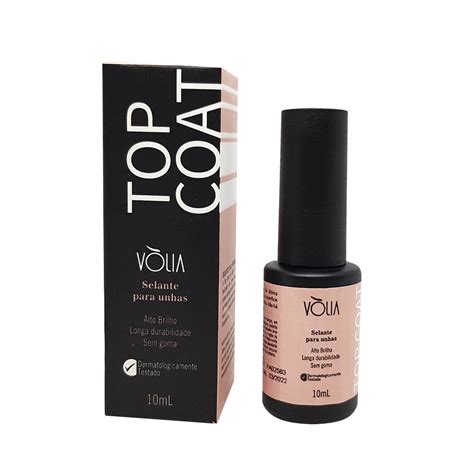 Top Coat Vòlia Selante Para Unhas Nail Uv 10ml Submarino