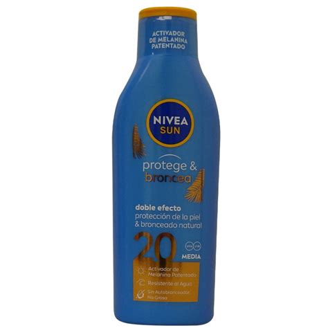 Nivea Sun Leche Solar Ml Protecci N Protege Y Broncea