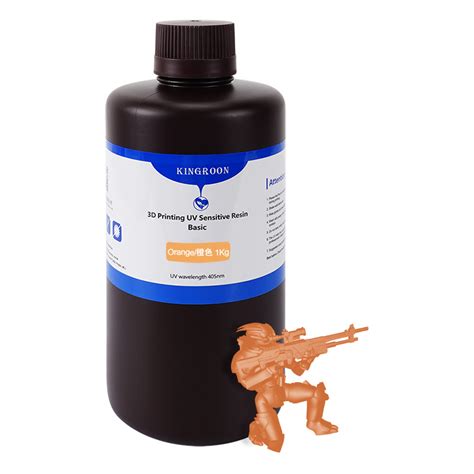 Kingroon 3d Print Standard Photosensitive Resin 3dresin 405nm 1kg For