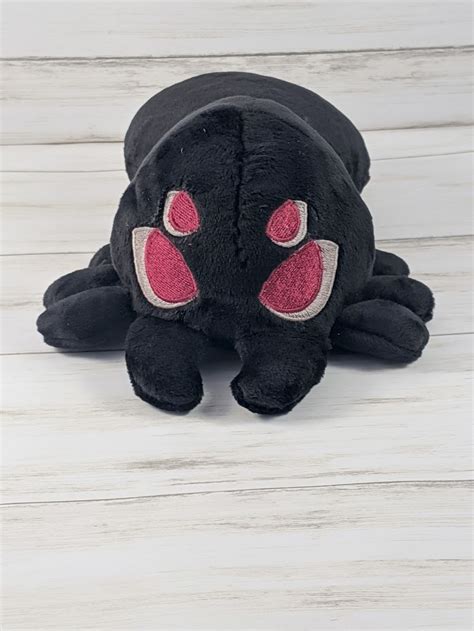 Black Widow Spider Plush