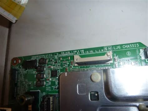 CARTE MERE MOTHERBOARD ET Nappe Eax66882503 Pour Tv Lg 60Uh605V EUR 49