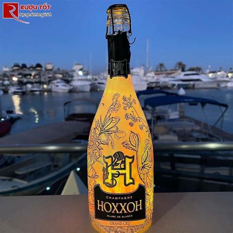 Rượu Champagne HOXXOH Blanc De Blancs Phát sáng