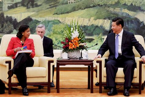 Xi Jinping Calls For Renewed Trust As Us Security Adviser Susan Rice