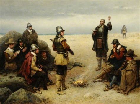 The Landing of the Pilgrim Fathers | Art UK