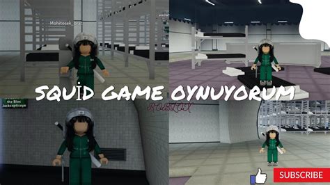 Squid Game Oynadim Yk Oyunda Roblox Youtube