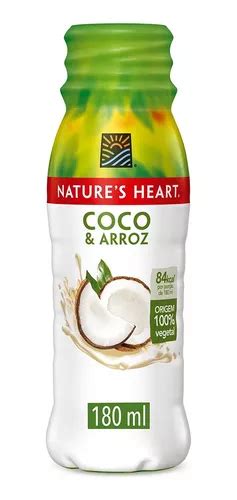 Bebida Vegetal Natures Heart Sabor Coco E Arroz 180ml Mercadolivre