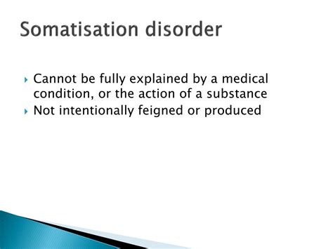 Ppt Medically Unexplained Symptoms Somatisation Powerpoint