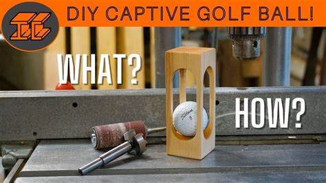 Woodworking Basics Make A Diy Captive Mystery Golf Ball Cage Youtube