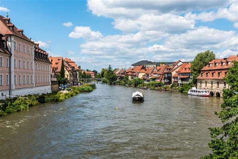 Case Storiche Di Bamberga Sul Fiume Regnitz La Baviera Germania