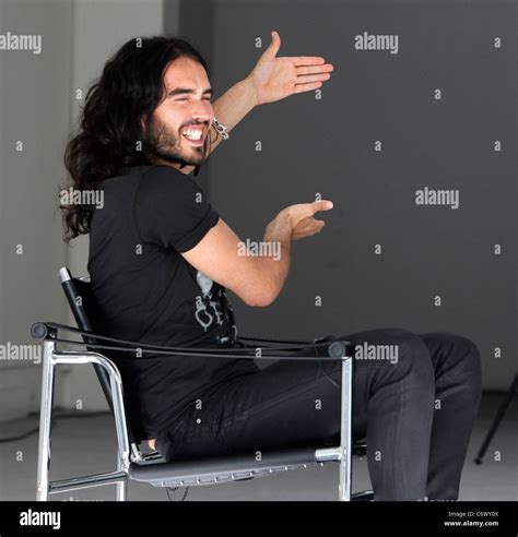 Perez Hilton Interviews Russell Brand On Robertson Boulevard Los