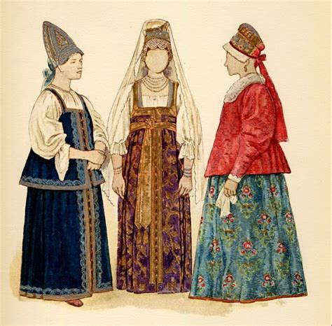 Folkcostumeandembroidery The 5 Types Of Russian Folk Costume