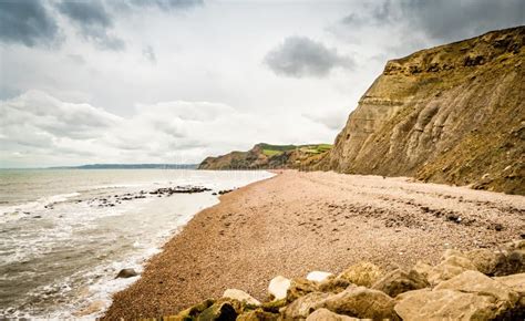 Jurassic Coast Cliffs, West Cliff West Bay Stock Image - Image of water, landmark: 76886571