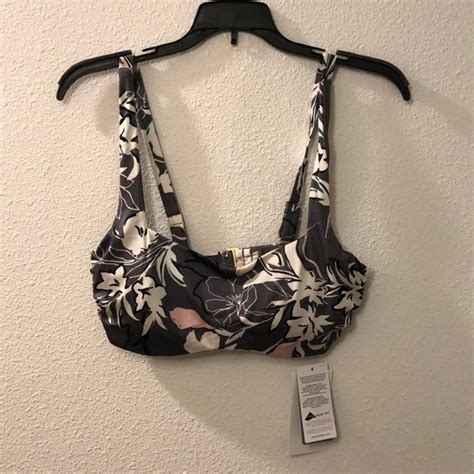 Athleta Swim Athleta Aqualux Wildflower Bikini Top Nwt Poshmark