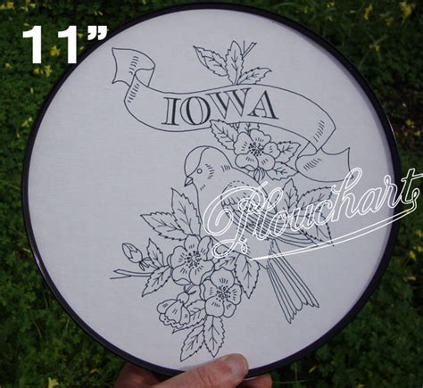 IOWA State Bird/flower Coloring Poster - Etsy