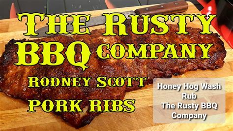 Rodney Scott Pork Ribs Experiment With The Rusty Bbq On The Oklahoma