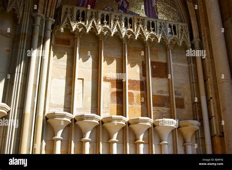 Interior of St Vitus Cathedral Hradcany Castle Czech Republic Prague ...