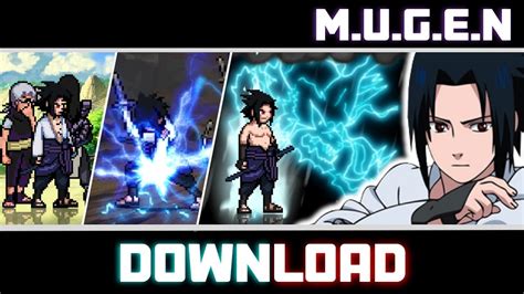 Sasuke Nzc By Mugen Maker Mugen Jus Char Youtube