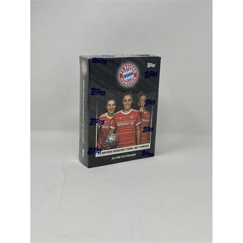 2022 23 Topps Bayern München Frauen Team Set Soccer Hobby Box