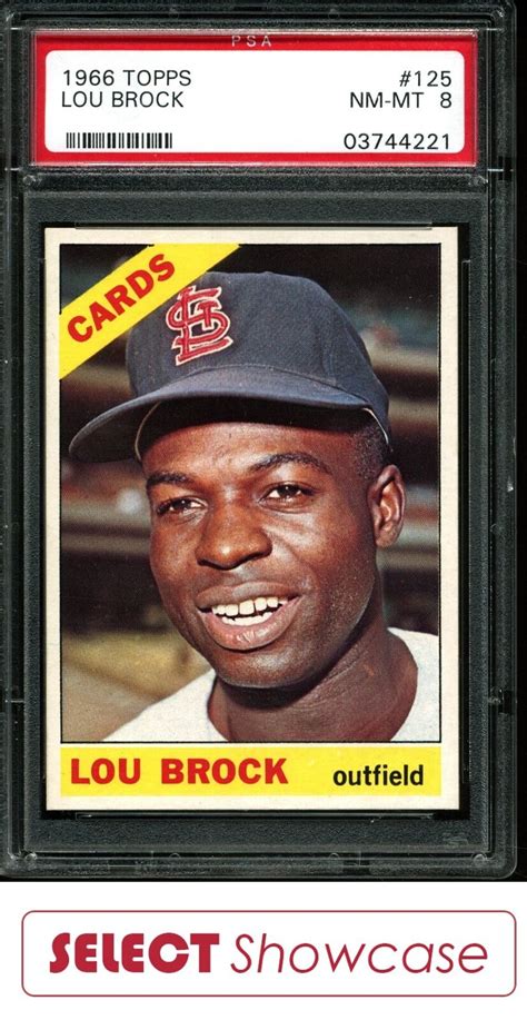 Lou Brock 1966 Topps 125 Base Price Guide Sports Card Investor