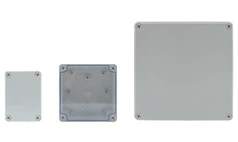 IP68 Screw Cover Boxes | Plastic Electrical Enclosures | E-tan