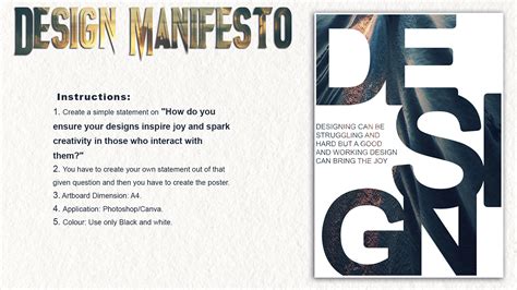 Design Manifesto :: Behance