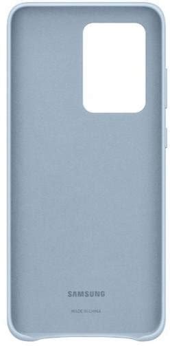 Чохол Samsung For Galaxy S20 Ultra G988 Leather Cover Sky Blue Ef Vg988llegru купити в