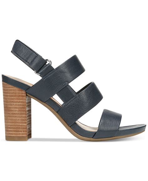 Franco sarto Jena Sandals in Black | Lyst