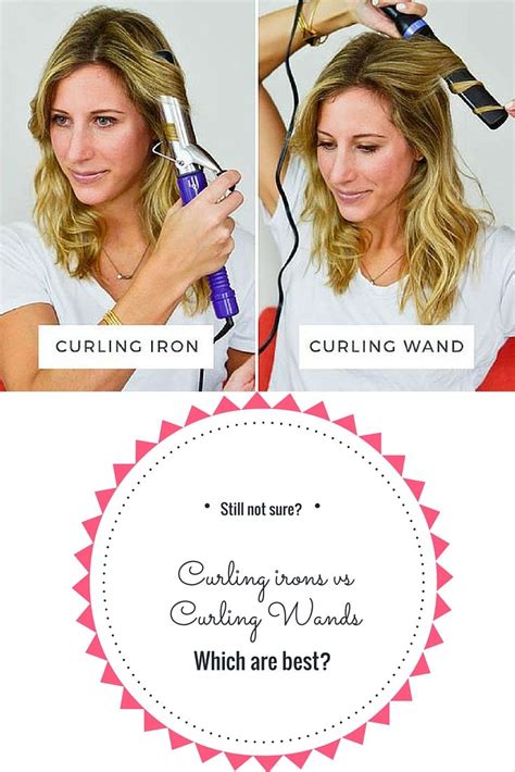 Curling Irons Vs Curling Wands - Which Are Best? - Hot Air Brush ...