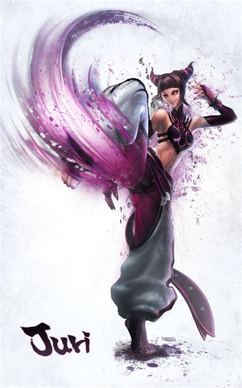 Juri Han By Gray Boxer Street Fighter Art Street Fighter Tekken