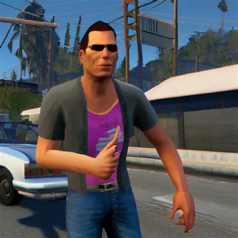 A Screenshot Of Jerma In Grand Theft Auto Stable Diffusion Openart