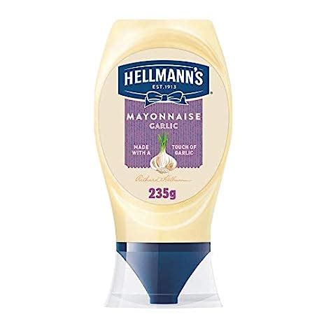 Hellmann S Garlic Mayonnaise 235g Amazon In Grocery Gourmet Foods