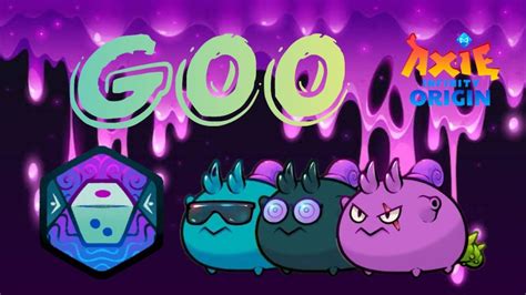 Axie Origin Bubble Goo Team Youtube