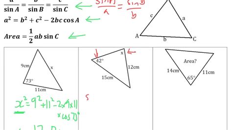 Trigonometry In Non Right Angled Tutorial YouTube