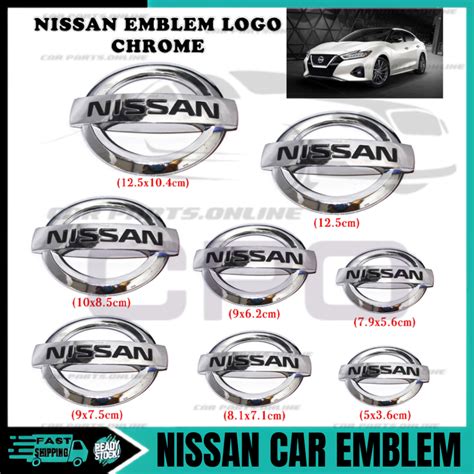 Cpo Nissan Car Logo Emblem Car Front Grille Emblem Logo Rear Trunk