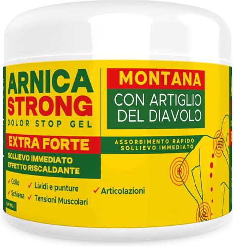 Arnica Gel Forte Arnica Per Cavalli Uso Umano 99 E Artiglio Del