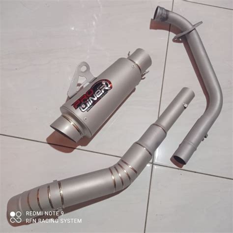 Lokal Exhaust Racing Proliner Sandblast Vixion R Ole New R V V