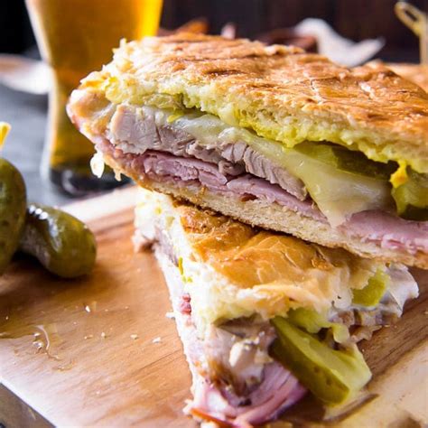 Easy Cuban Sandwich Recipe El Cubano Sandwich