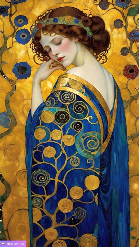 Klimt Art Art Nouveau Illustration Fantasy Art Illustrations