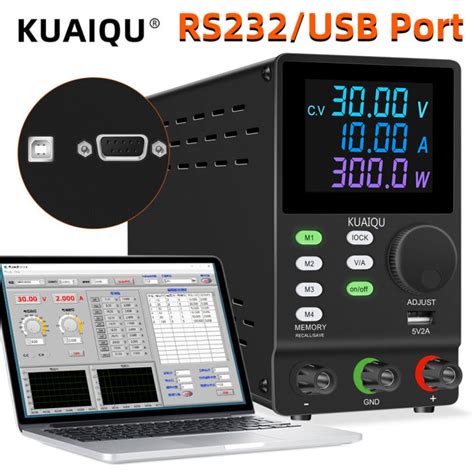 Kuaiqu V A Programmable Regulated Dc Power Supply With Rs Usb