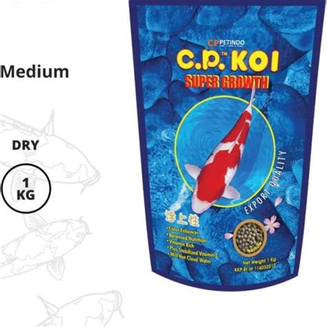 Jual Cppetindo Cp Koi 5 Mm Fish Food 1 Kg Di Seller Widya Pet Shop